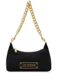 Love Moschino - Logo-Plaque Tote Bag - Lyst