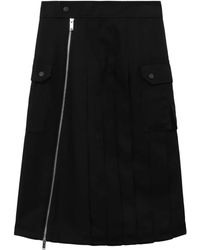 3.1 Phillip Lim - Zip Pleated Skirt - Lyst