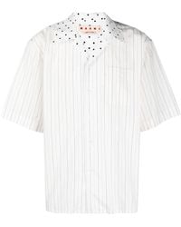 Marni - Striped Cotton Shirt - Lyst