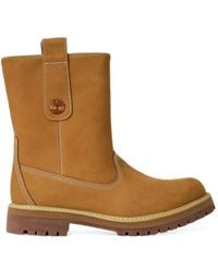 Timberland - Heritage Stitched-Detail Pull-On Boots - Lyst