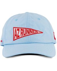 ALEX ZONO - Az Runner Logo-Embroidered Cap - Lyst