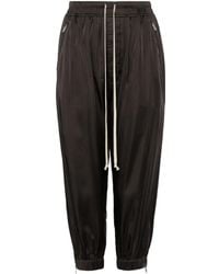 Rick Owens - Cropped Track Pants - Lyst