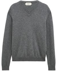 Pringle of Scotland - V-Neck Cashmere Sweater - Lyst