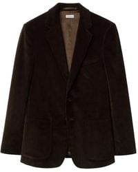 Burberry - Corduroy Tailored Jacket - Lyst