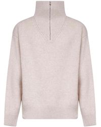 Autry - Zip-Neck Sweater - Lyst