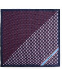 Ferragamo - Brio Silk Pocket Square Accessories - Lyst