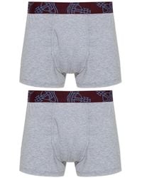 Vivienne Westwood - Orb Logo-Waistband Boxer Briefs (Set Of Two) - Lyst