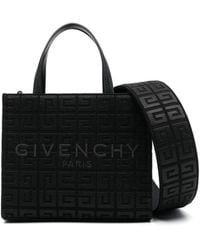 Givenchy - Bolso shopper mini con bordado 4G - Lyst