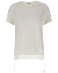 Kangra - Strap-Detail Raglan-Sleeve T-Shirt - Lyst