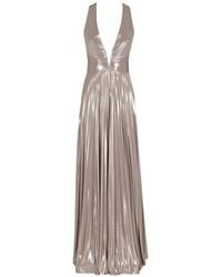 Nissa - V-Neck Maxi Dress - Lyst