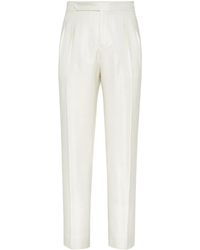 Brunello Cucinelli - Tuxedo Pants - Lyst