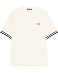 Fred Perry - Bold Tipped T-Shirt - Lyst