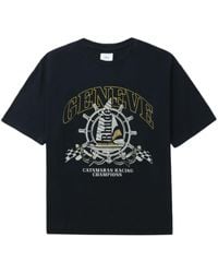 Rhude - Geneve Catamaran Cotton T-Shirt - Lyst