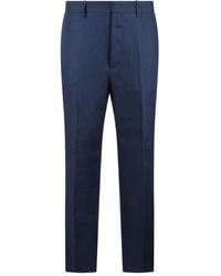Tagliatore - Linnen Broek - Lyst