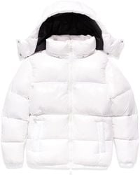 Purple Brand - Logo-Print Puffer Jacket - Lyst