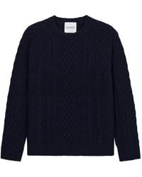 Closed - Cable-Knit Sweater - Lyst