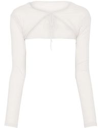 Ludovic de Saint Sernin - The Bolero Cropped-Jacke - Lyst