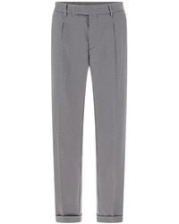 Cruna - Tortona Pleated Turned-Up Trousers - Lyst