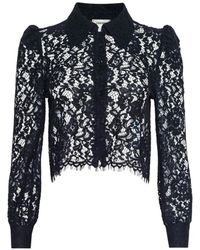 L'Agence - Chemise Anita En Dentelle - Lyst