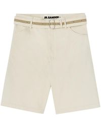 Jil Sander - Denim Shorts - Lyst