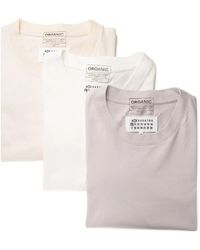 Maison Margiela - Pack de tres camisetas con cuello redondo - Lyst