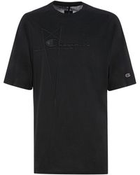 Rick Owens X Champion - X Champion Jumbo Short-sleeve T-shirt - Lyst