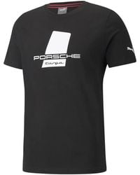 PUMA - X Porsche Logo-Print T-Shirt - Lyst