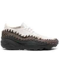 Nike - Air Footscape Woven Asymmetric Sneakers - Lyst