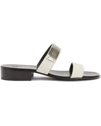 Giuseppe Zanotti - Ignazio ダブルストラップ サンダル - Lyst
