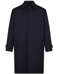 Kiton - Button-Fastening Single-Breasted Coat - Lyst