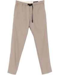 White Sand - Slim-Fit Trousers - Lyst