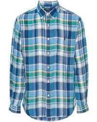 Polo Ralph Lauren - Plaided Linen Shirt - Lyst