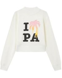 Palm Angels - Palm Graphic Sweatshirt - Lyst