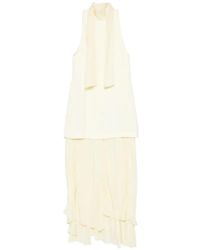 Brandon Maxwell - Sleeveless Midi Dress - Lyst