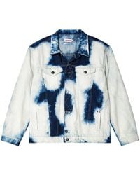 Charles Jeffrey - Bleached-Effect Denim Jacket - Lyst