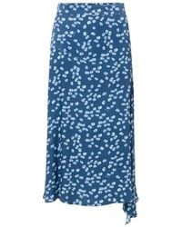 Iceberg - Lemon-Print Midi Skirt - Lyst