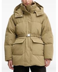 Miss Sixty - Hooded Belted Coat - Lyst