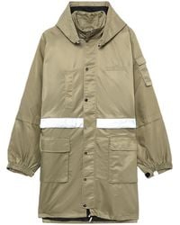 ROKH - Multi-Pocket Hooded Parka Coat - Lyst