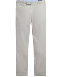 Polo Ralph Lauren - Flat-front Twill Trousers - Lyst
