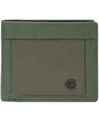 Piquadro - Logo-Plaque Panelled Wallet - Lyst