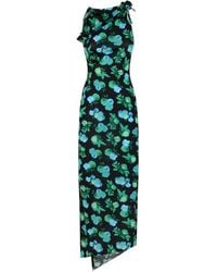 Coperni - Floral-Print Midi Dress - Lyst