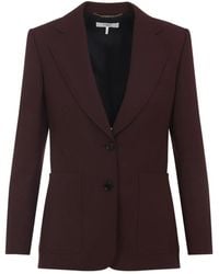 Chloé - Blazer À Poches Boutonnées - Lyst