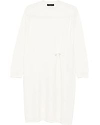 Fabiana Filippi - Platinum Button-Fastening Dress - Lyst