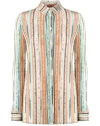 Missoni - Gestreept Blouse - Lyst