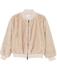 P.A.R.O.S.H. - Faux-Fur Bomber Jacket - Lyst