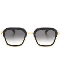 Mykita - Misty 768 Zonnebril Met Vierkant Montuur - Lyst