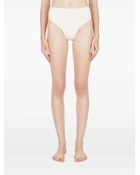 St. Agni - Ziah High-Waisted Bikini Bottoms - Lyst