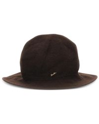 Borsalino - Angelina Mini Logo-Plaque Cloche Hat - Lyst