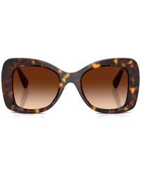 Swarovski - Crystal-Embellished Square-Frame Sunglasses - Lyst