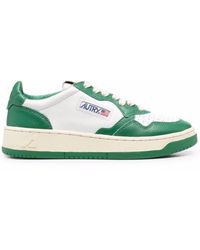 Autry - Lederen Medaillewinnaar Lage Sneakers - Lyst